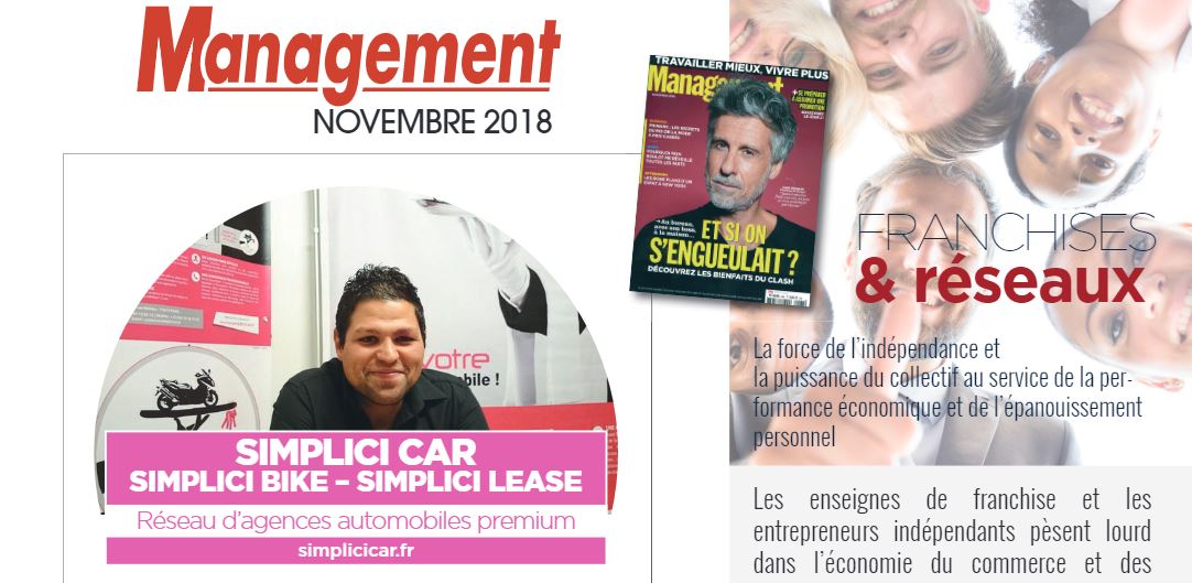 Simplici Car dans Management
